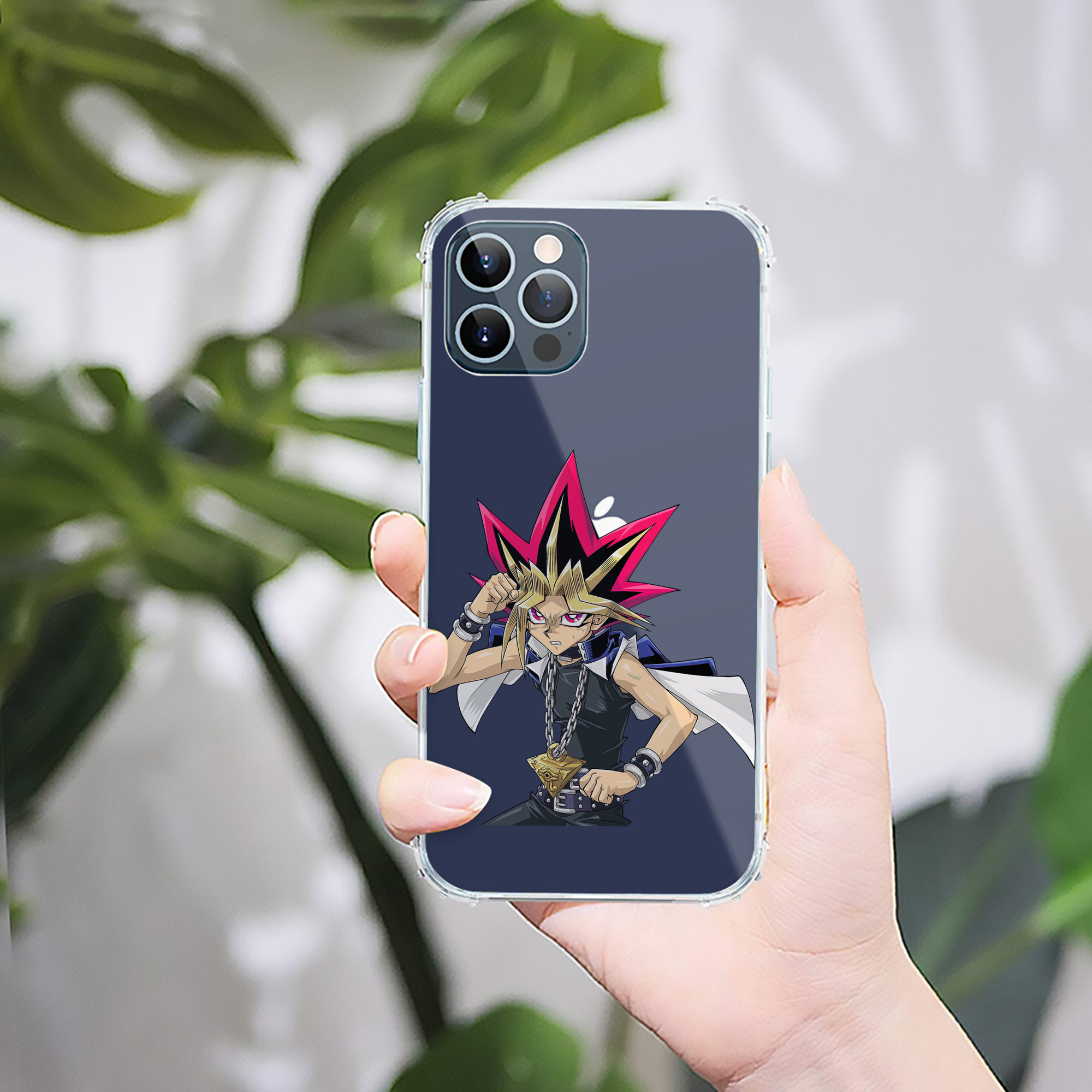 （画像用） 遊☆戯☆王 Yu-Gi-Oh! 【iPhone 12シリーズ対応】透明スマホケース（クリアソフトケース）